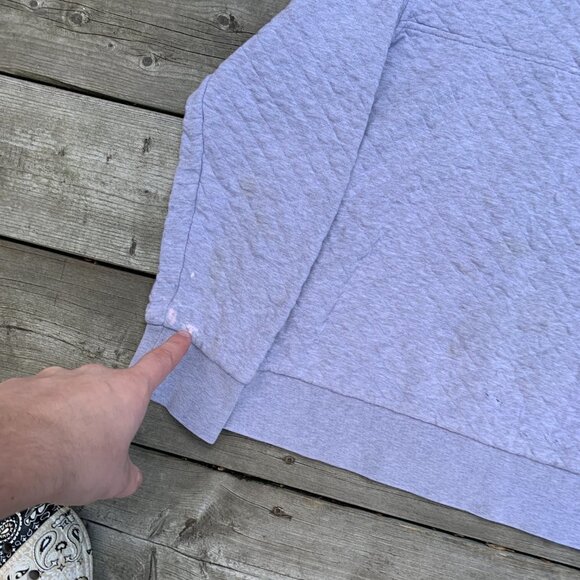 Patagonia Organic Cotton Quilt Snap T Pullover Jacket Sweater Small - Picture 4 of 14